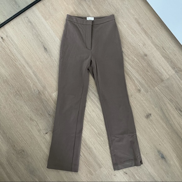 Wilfred Plaine Stretch Crop Trousers - Picture 1 of 5